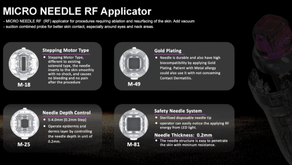 PROMOTHEUS10 – Vacuum Microneedle RF Device - Image 5